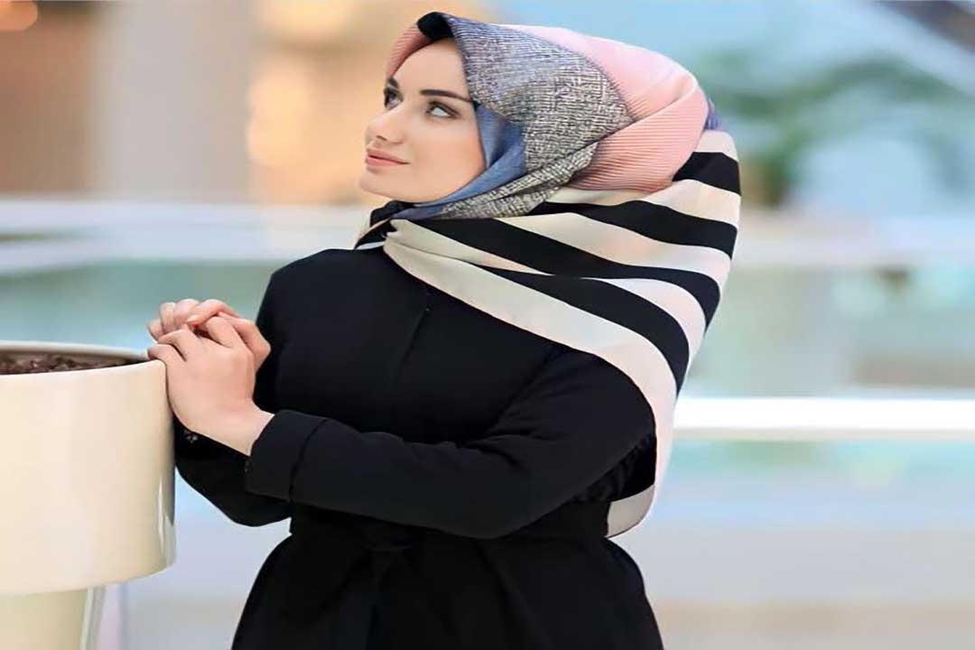 نکات بستن روسری بزرگ/فروشگاه آنلاین ریحانه