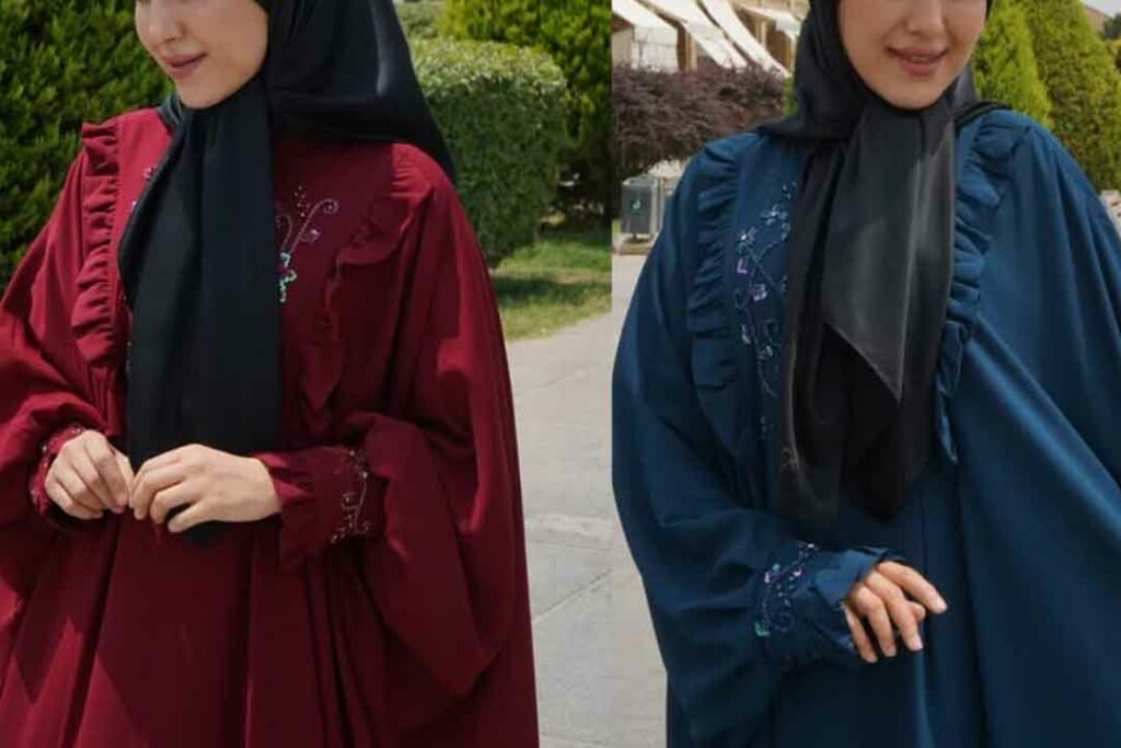 مانتو بلند عروسکی | نمایشگاه مجازی ریحانه