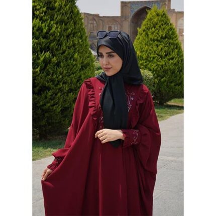 مانتو عبایی چین‌های دلربا ( کد ۱۰) | فروشگاه اینترنتی ریحانه