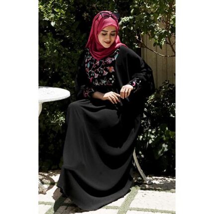مانتو عبایی سوزندوزی | فروشگاه اینترنتی ریحانه