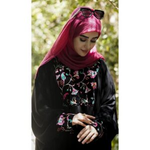 مانتو عبایی سوزندوزی | فروشگاه اینترنتی ریحانه