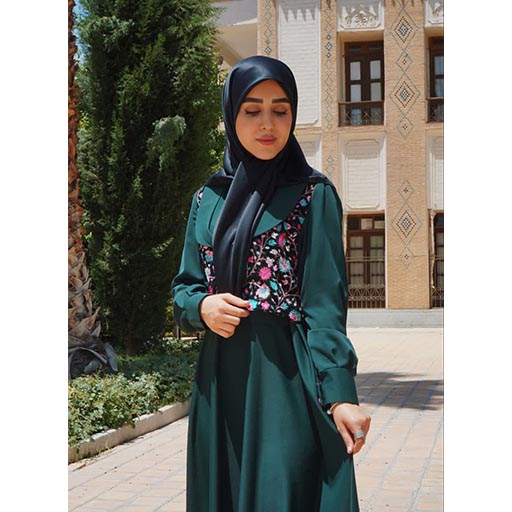 مانتو پیراهنی زمرد | فروشگاه اینترنتی ریحانه