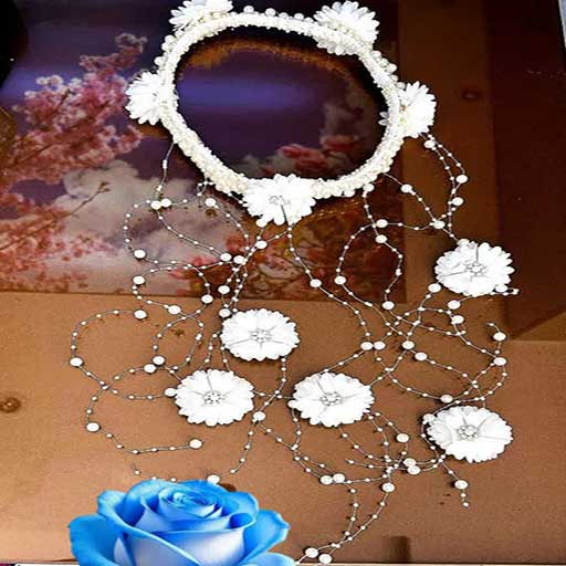 حلقه آبشاری مرواریدی/فروشگاه آنلاین ریحانه